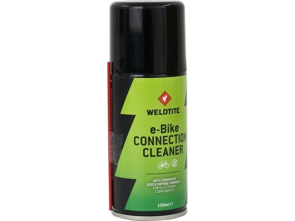 Weldtite rengjøringsspray for elektriske sykkelkomponenter elsykkel e-bike W Connention Cleaner 150 ml