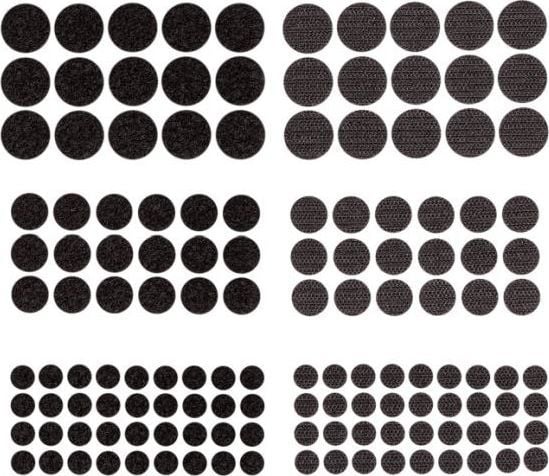 DP Craft Itseliimautuva tarranauha DPCRAFT Pyöreä, mix sort 69kpl Dalprint