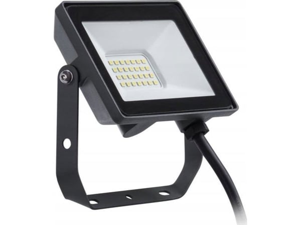 Philips Flomlys, Svart, IP65, Metall, I, U-brakett, 20 W