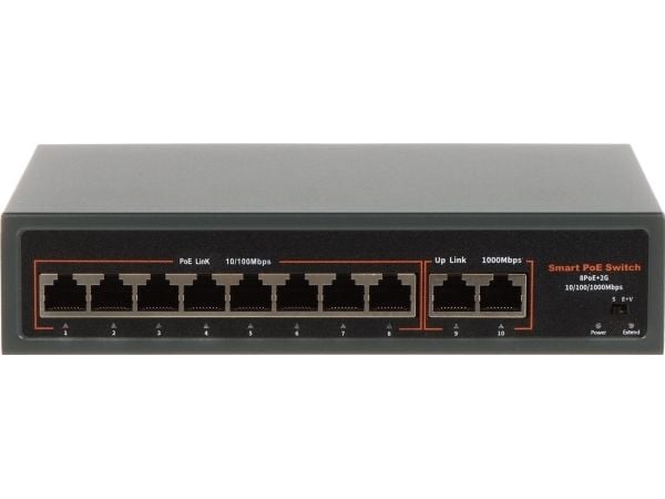Kytkin APTI SWITCH POE APTI-POE0802G-120W-ECO 8-PORTOWY APTI-POE0802G-120W-ECO 8-PORTOWY