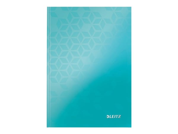 Leitz WOW - Notisbok - eskebundet - A5 (148 x 210 mm) - 80 ark - linjert - isblå