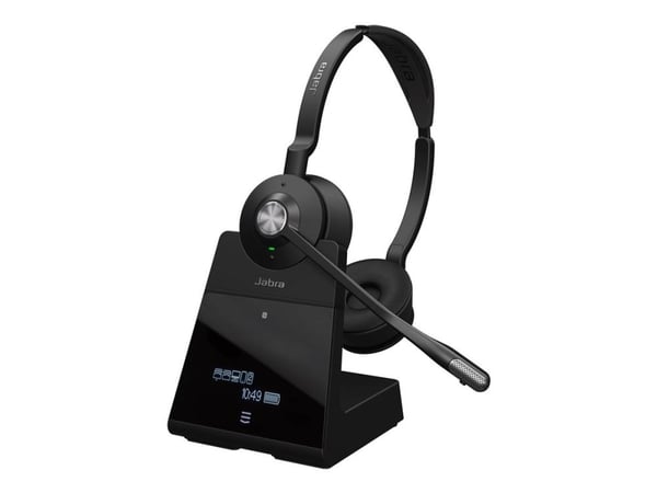 Jabra Engage 75 SE Stereo (Low Power) - Hodesett - on-ear - DECT / Bluetooth - trådløs - NFC - Zoom Certified, Google Meet Certified, Amazon Chime ...
