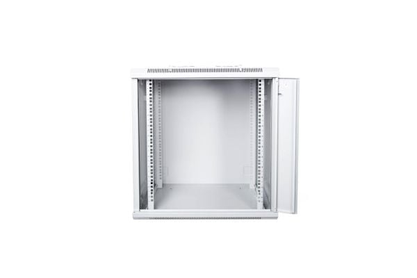 DIGITUS Professional DN-W19 12U/450 - Skap - veggmonterbar - grå, RAL 7035 - 12U - 19"