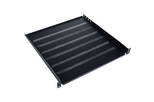 KaTLINK - Rack-hylle - svart, RAL 9005 - 1U - 19"