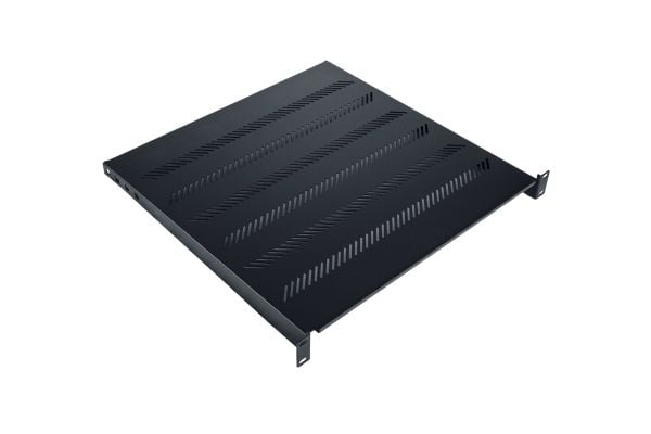 KaTLINK - Rack-hylle - svart, RAL 9005 - 1U - 19"