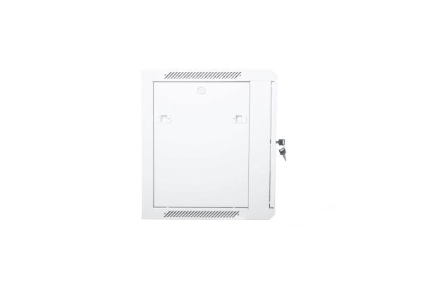 Digitus DN-W19 12U/600/MD, Väggmonterad rack, 12U, 60 kg, Knapplås, Ljusgrå