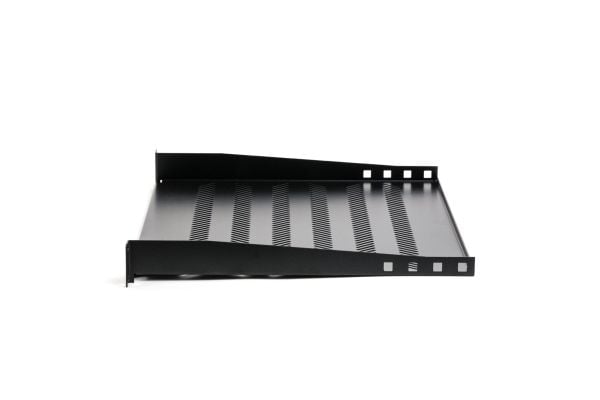 KatLink TN-19-350-1U-BK - Rack-hylle - svart, RAL 9005 - 1U - 19"