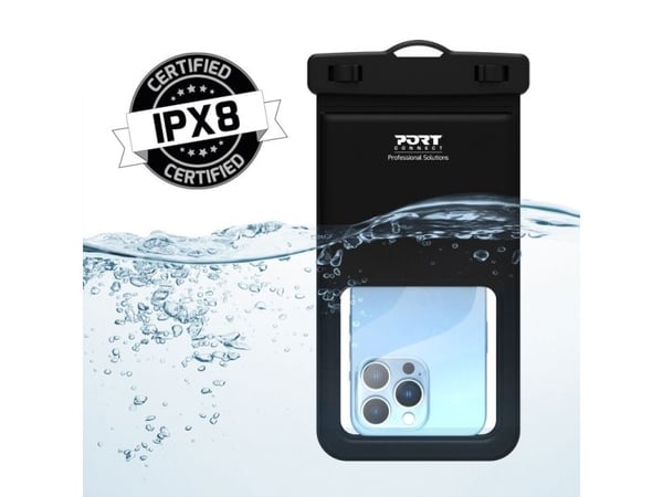 PORT Connect - Beskyttende vanntett eske for mobiltelefon - akrylonitril-butadien-styren (ABS), polyvinylklorid (PVC) - up to 6.7"