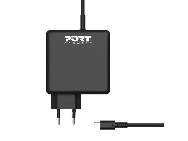 PORT Connect - Retail - strømadapter - AC 100-240 V - 65 watt - Europa