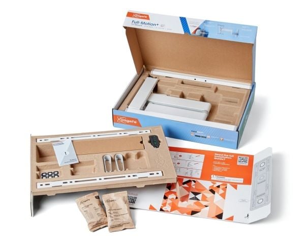 Vogel''s 3834431, 81,3 cm (32"), 165,1 cm (65"), 100 x 100 mm, 400 x 400 mm, 0 - 20°, Vit