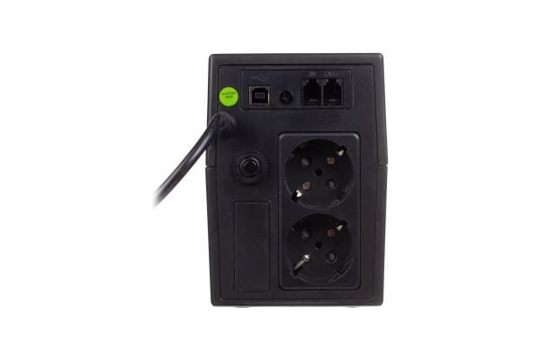 Assmann Electronic DIGITUS DN-170064-LCD DIGITUS USV Line-Ineractive LCD 800VA/480W 1x12V/9Ah AVR 2xSCH. USB RJ11 (DN-170064-LCD)