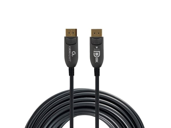 Cablexpert AOC Premium Series - DisplayPort-kabel - DisplayPort (hann) til DisplayPort (hann) - DisplayPort 1.4 - 5 m - Active Optical Cable (AOC),...