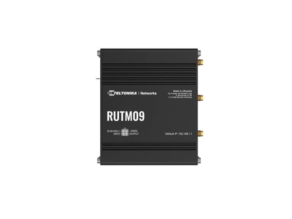 Teltonika RUTM09, Ethernet WAN, Gigabit Ethernet, SIM kort spor, Sorter