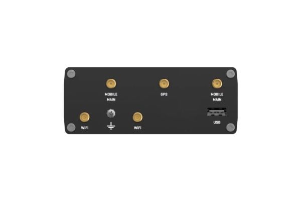 Teltonika RUTM11, Ethernet WAN, Gigabitti Ethernet, SIM-korttipaikka, musta