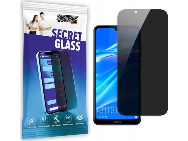 GrizzGlass personvernskjerm GrizzGlass SecretGlass til Huawei Y7 2019