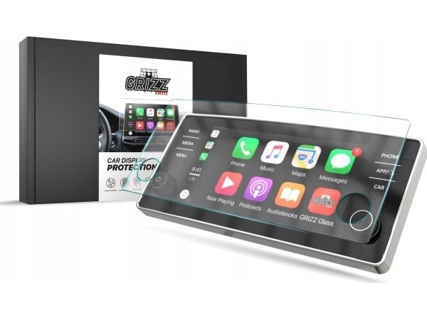 GrizzGlass matt film CarDisplay-beskyttelse til Skoda Fabia 8" Bolero