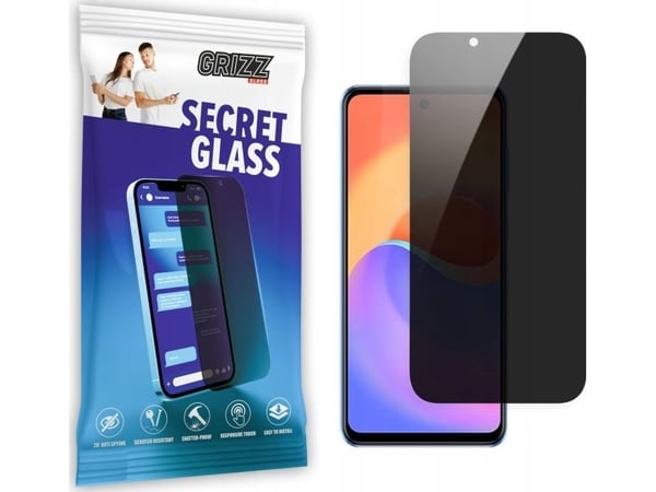 GrizzGlass personvernskjermglass GrizzGlass SecretGlass til ZTE S30 SE 5G