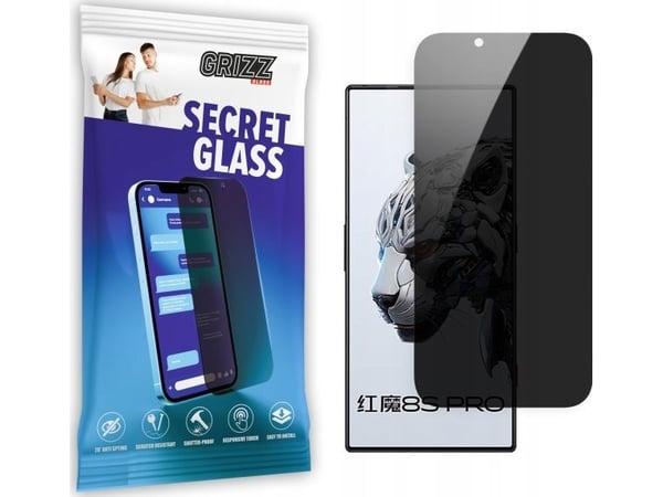 GrizzGlass SecretGlass personvernglass for Nubia Red Magic 8S Pro