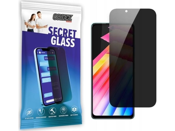 GrizzGlass personvernskjerm GrizzGlass SecretGlass til Infinix Hot 30