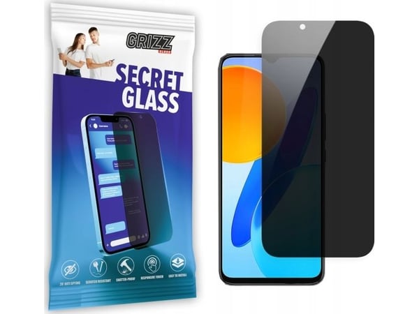 GrizzGlass personvern-beskyttelsesglass GrizzGlass SecretGlass til Honor Play 30