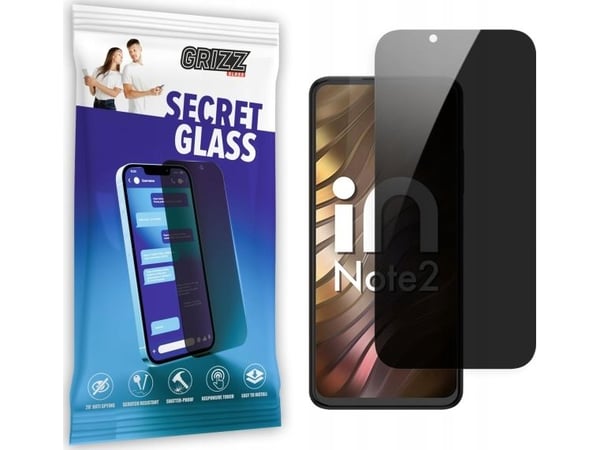 GrizzGlass personvern-Glass GrizzGlass SecretGlass til Micromax in Note 2