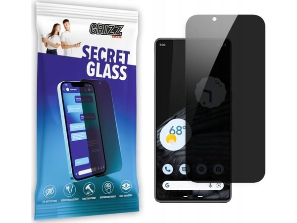 GrizzGlass personvern-kyss GrizzGlass SecretGlass til Google Pixel 5A 5G
