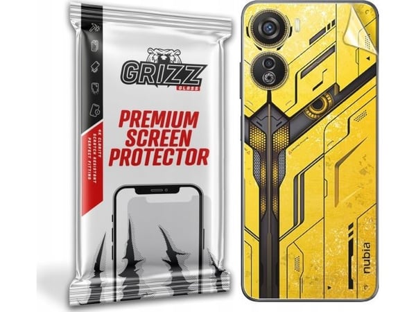 GrizzGlass film til bakside GrizzGlass SatinSkin for ZTE nubia Neo