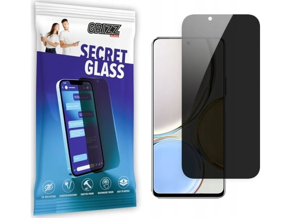 GrizzGlass personvernskjerm GrizzGlass SecretGlass til Honor X9 5G
