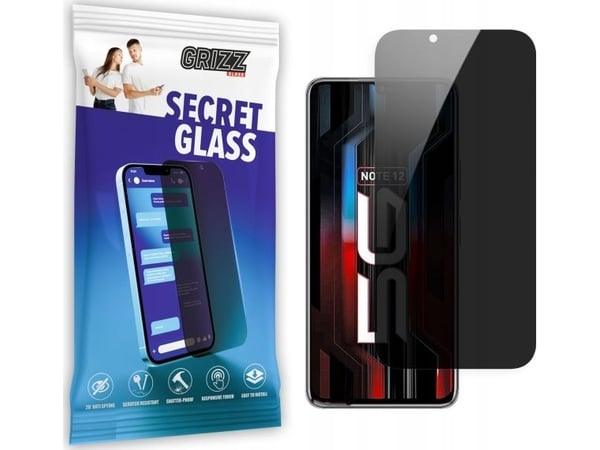 GrizzGlass SecretGlass yksityisyyslasi Infinix Note 12 Pro 5G:lle