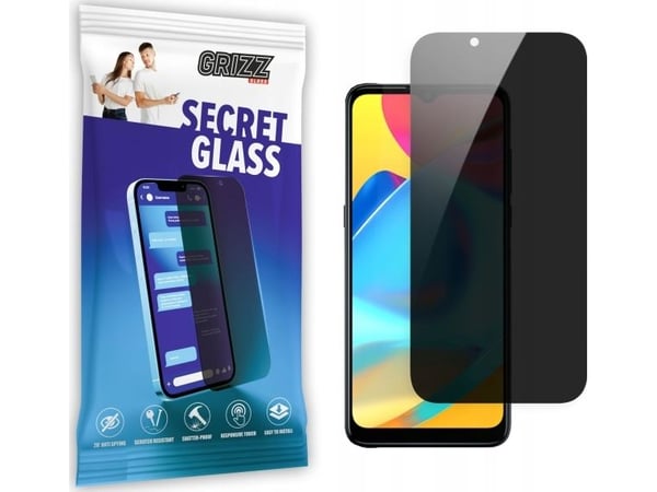 GrizzGlass SecretGlass personvernskjermbeskytter til Alcatel 3L 2021