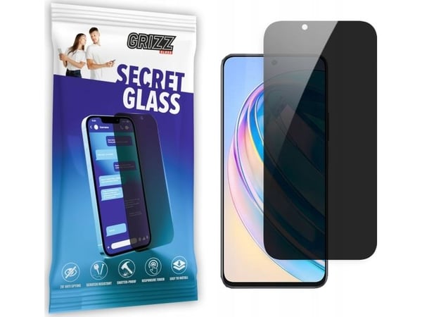 GrizzGlass GrizzGlass SecretGlass personvernglass for Honor X8 5G