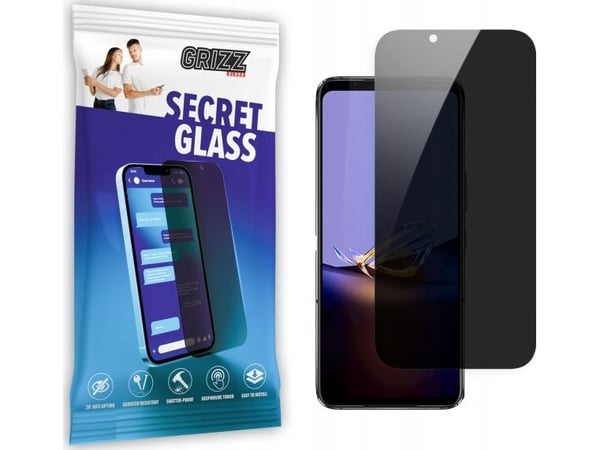 GrizzGlass personvern-/sideskjermingsglass GrizzGlass SecretGlass til Asus ROG Phone 6D Ultimate