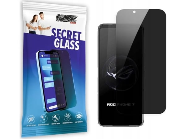 GrizzGlass GrizzGlass SecretGlass personvernglass for Asus ROG Phone 7 Ultimate