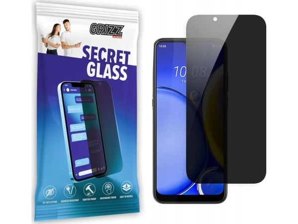 GrizzGlass GrizzGlass SecretGlass personvernglass til HTC Wildfire E2 Play