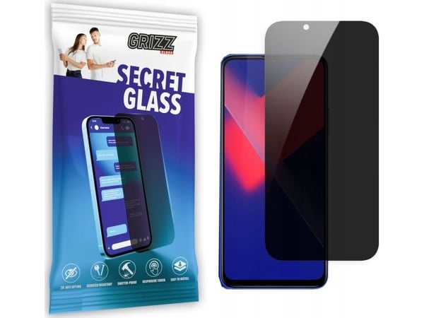 GrizzGlass personvernskjerm GrizzGlass SecretGlass til Wiko 10