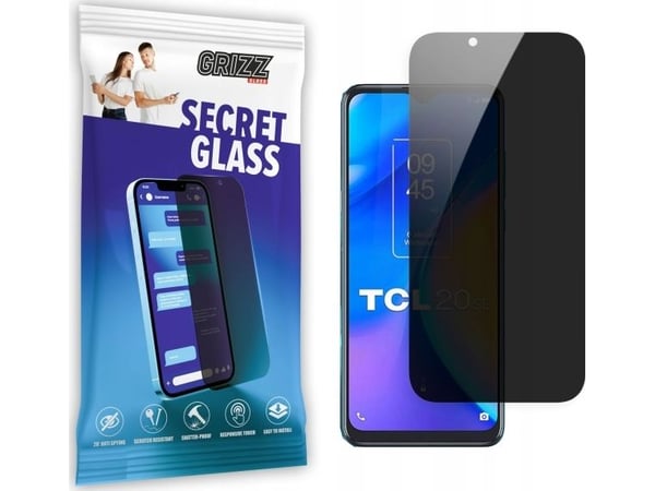 GrizzGlass GrizzGlass SecretGlass personvernglass for TCL 20 SE