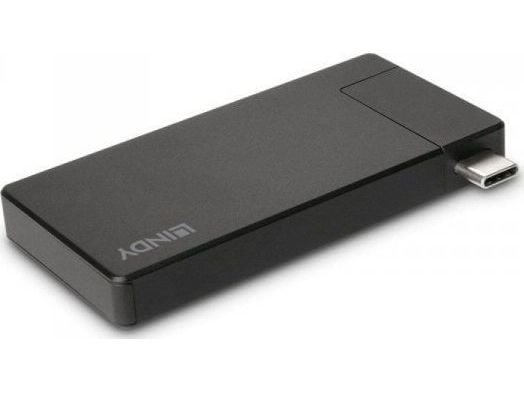 Lindy USB HUB LINDY 43336 Musta