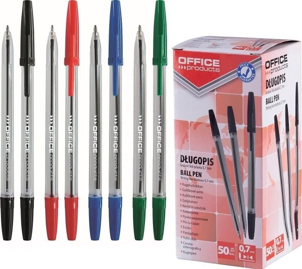 PBS Connect kulepenn OFFICE PRODUCTS 1,0 mm svart p50 (pris per stk.)
