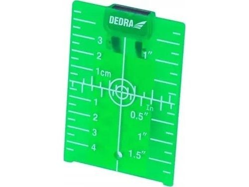 Dedra Kohdistuslevy laserlaitteille, vihreä Dedra Kohdistuslevy laserlaitteille, vihreä