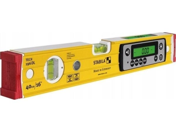 Stabila TECH 196 DL 19830 Digitaalinen vaterpas #####with slip stopper, #####incl. bag 40 cm 0.5 mm/m