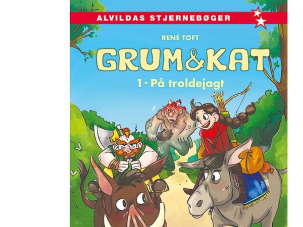 Grum & Kat 1: På trollejakt | René Toft | Språk: Dansk
