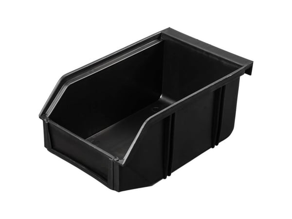 TRU COMPONENTS TC-12539872 ESD-säilytyslaatikko (L x S x K) 175 x 105 x 77 mm, joka voi haihduttaa ESD:tä Kirjainkoodi: D Ripustus 1 kpl