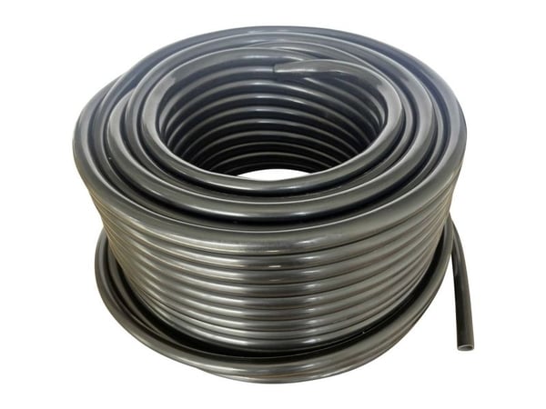 TRU COMPONENTS trykkluftslange TC-12832956 PU6X4 sort, innvendig diameter 4 mm, 10 bar, 100 m