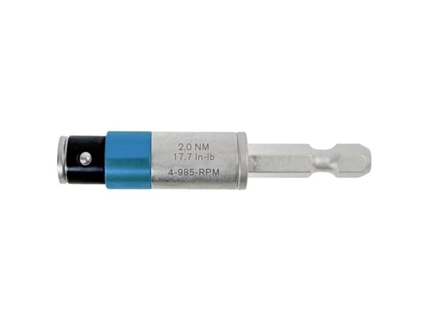 Bernstein verktøy for elektronikk 4-985-RPM E-momentadapter 1/4 (6,3 mm) 2,0 Nm (max)