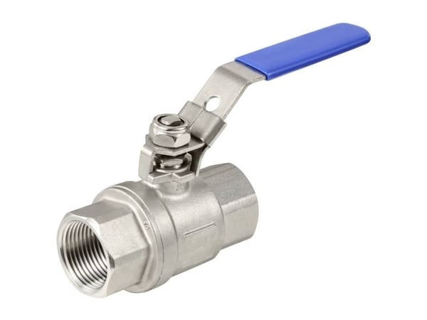 TRU COMPONENTS TC-2PC-DN25-316 TC-12770356 standard kulventil invändig gänga G1 64 bar (max) 1 st