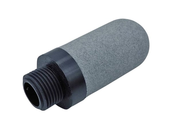 TRU COMPONENTS ljuddämpare för tryckluft TC-12770312 utvändig gänga G3/8 6 bar plast (1 st.)