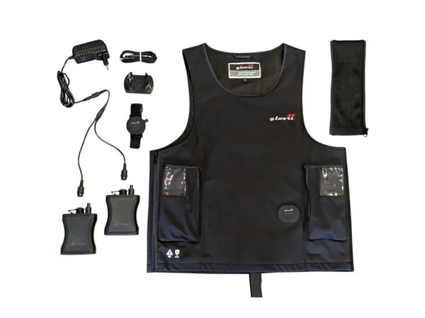 Glovii GMV2M vannsportsvest Sort softshell
