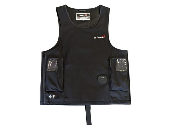 Glovii GMV2M vannsportsvest Sort softshell