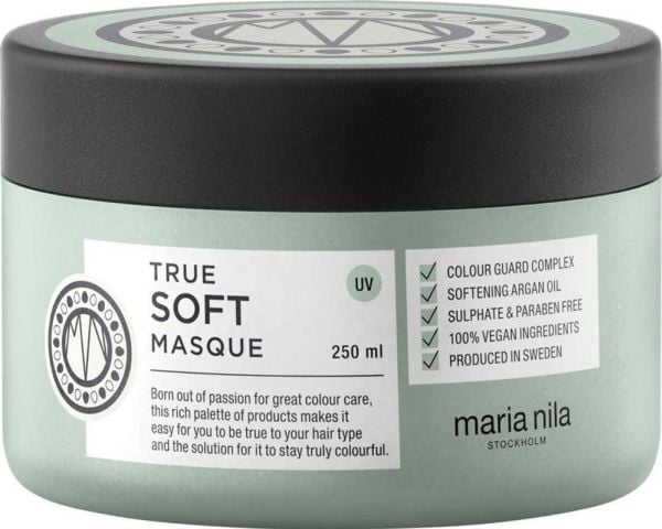 Maria Nila True Soft Masque fuktighetsgivende og næringsrik hårmaske 250 ml