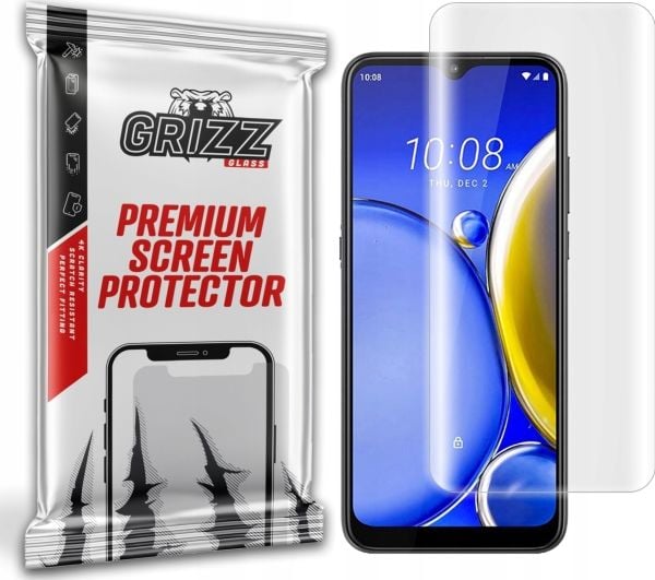 GrizzGlass Hydrogel Film HTC Wildfire E2 Play -puhelimelle